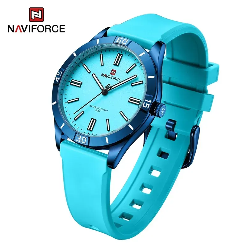 Naviforce NF5041 Fashion Blue Dial Ladies Watch